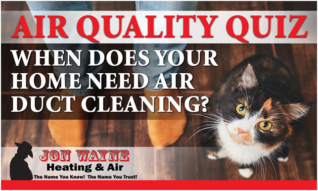 Indoor Air Quality – When is it time to clean your air ducts quiz