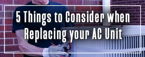 Graphic: 5 things to consider when replacing your AC unit