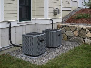 Air conditioner replacement units in Springfield home
