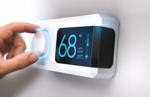 Thermostat set for 68, something to check when your furnace is blowing cold air