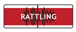 Graphic: rattling sound coming from heater